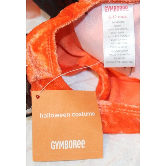 NWT 2008 Gymboree Halloween Costume Baby Butterfly 12-18 Months Cute Orange Wing - Picture 10 of 12